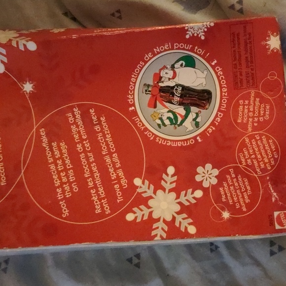 Coca Cola Noel Barbie Original Coca Cola Christmas Barbie - Picture 5 of 16